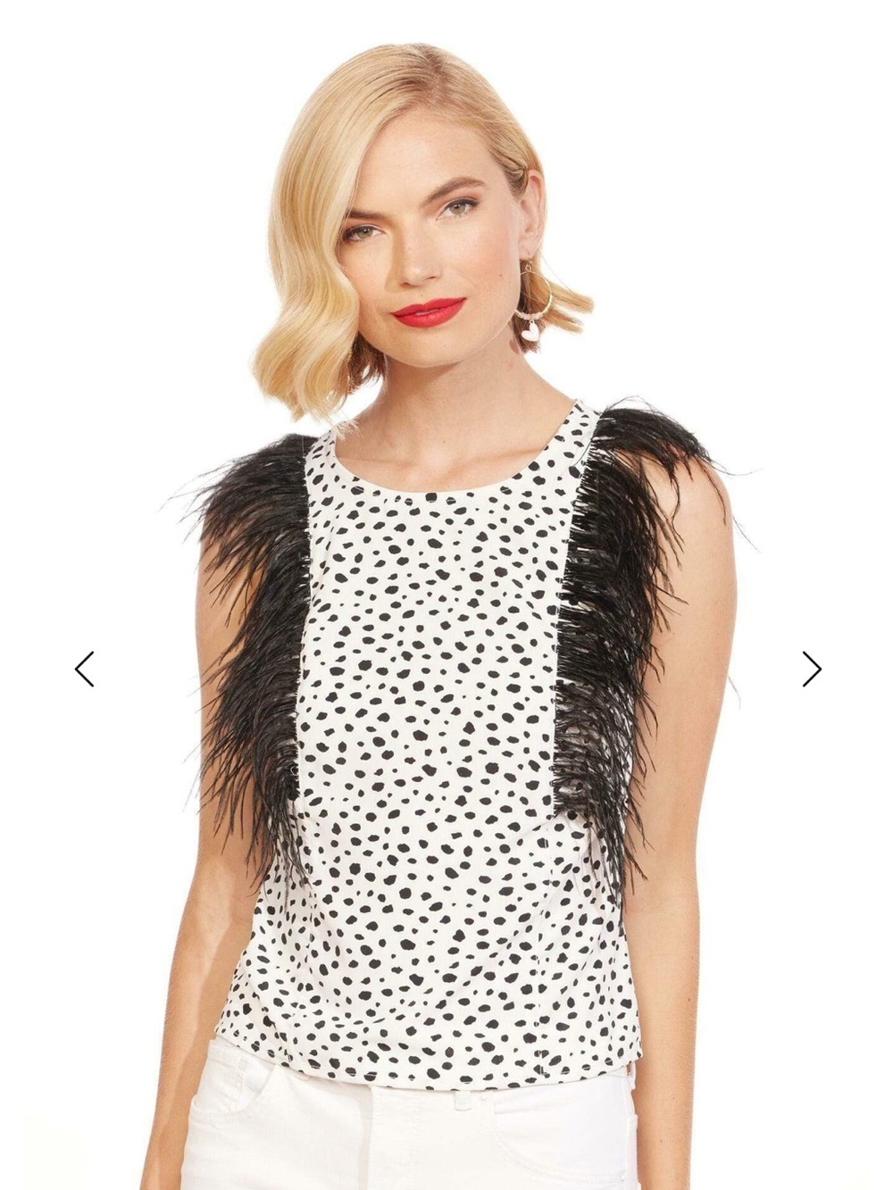 Festive Ostrich Feather Shell